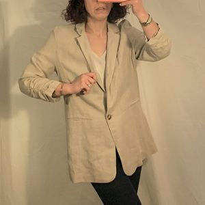 MICHEAL KORS Linen Blazer